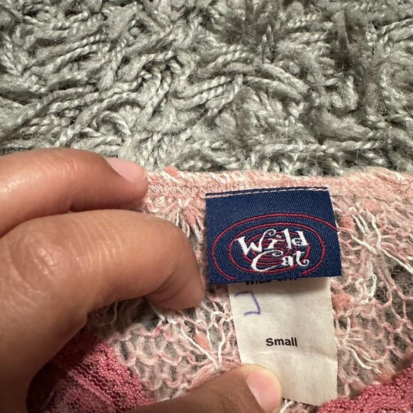 Y2K Fairy Core Boho Long Sleeve Top Size S - Picture 2 of 8